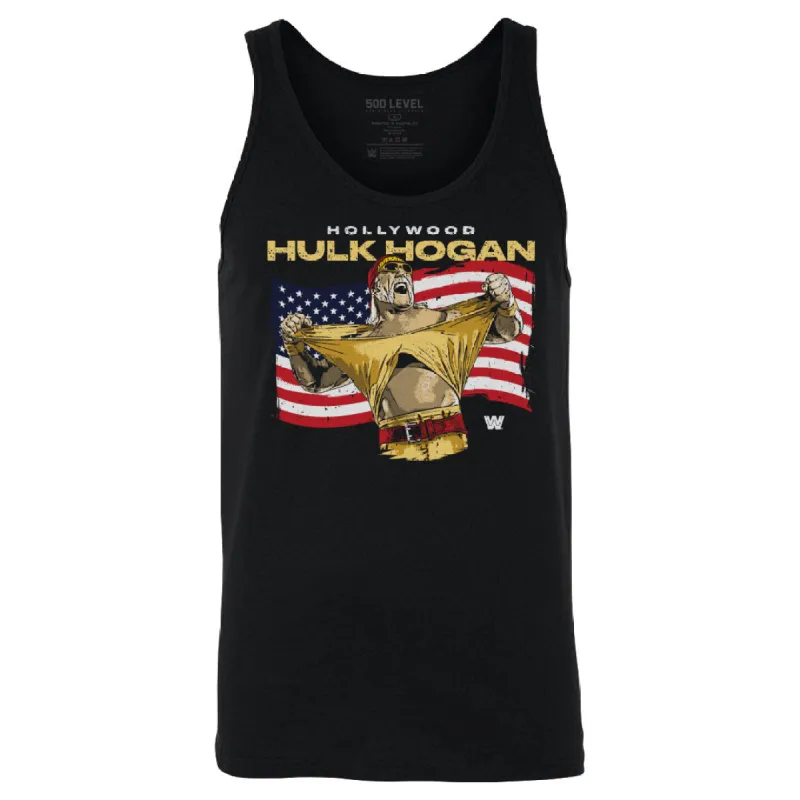 Hulk Hogan Hollywood Flag WHT sold by 500 Level