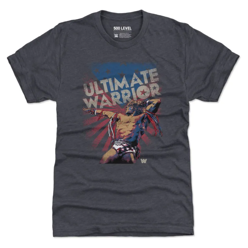 Ultimate Warrior American Flag WHT sold by 500 Level