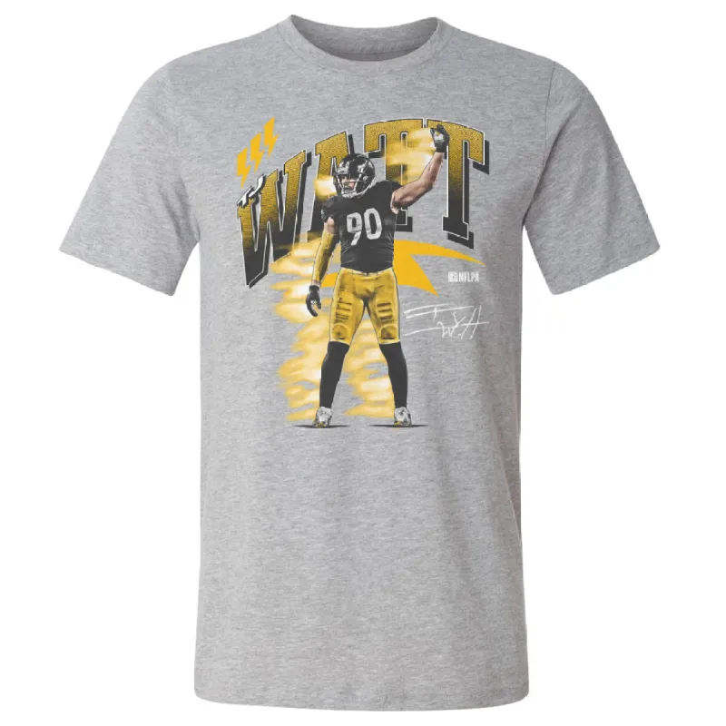 T.J. Watt Pittsburgh Retro WHT sold by 500 Level