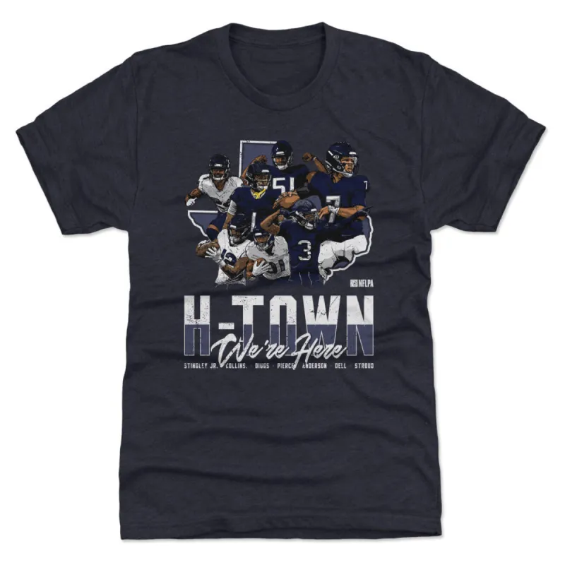 Houston Football H-Town We're Here 2024 WHT sold by 500 Level