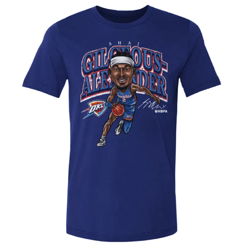 Shai Gilgeous-Alexander Oklahoma City Thunder Cartoon WHT sold by 500 Level