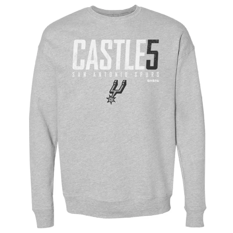 Stephon Castle San Antonio Spurs Elite WHT sold by 500 Level