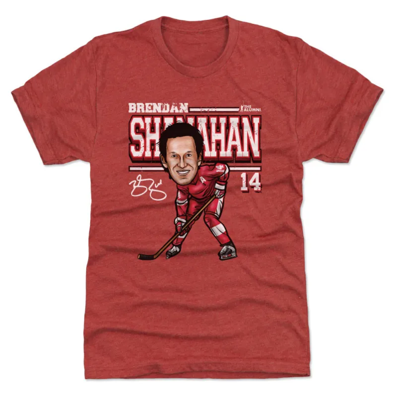 Brendan Shanahan Detroit Cartoon WHT sold by 500 Level