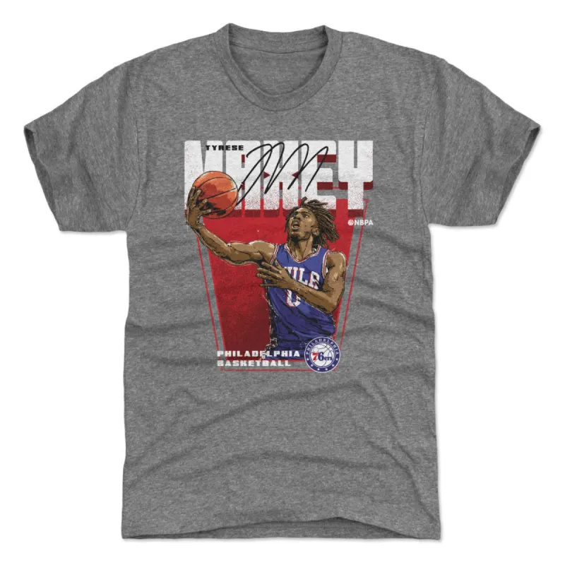 Tyrese Maxey Philadelphia 76ers Premiere WHT sold by 500 Level