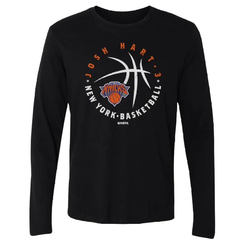 Josh Hart New York Knicks Player Ball WHT sold by 500 Level