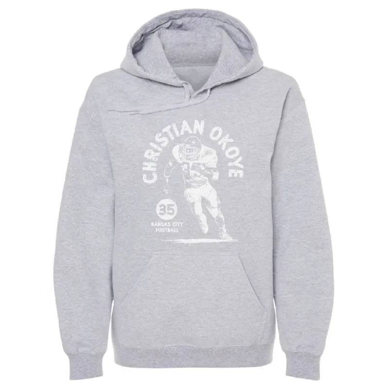 Christian Okoye Kansas City Stamp WHT sold by 500 Level