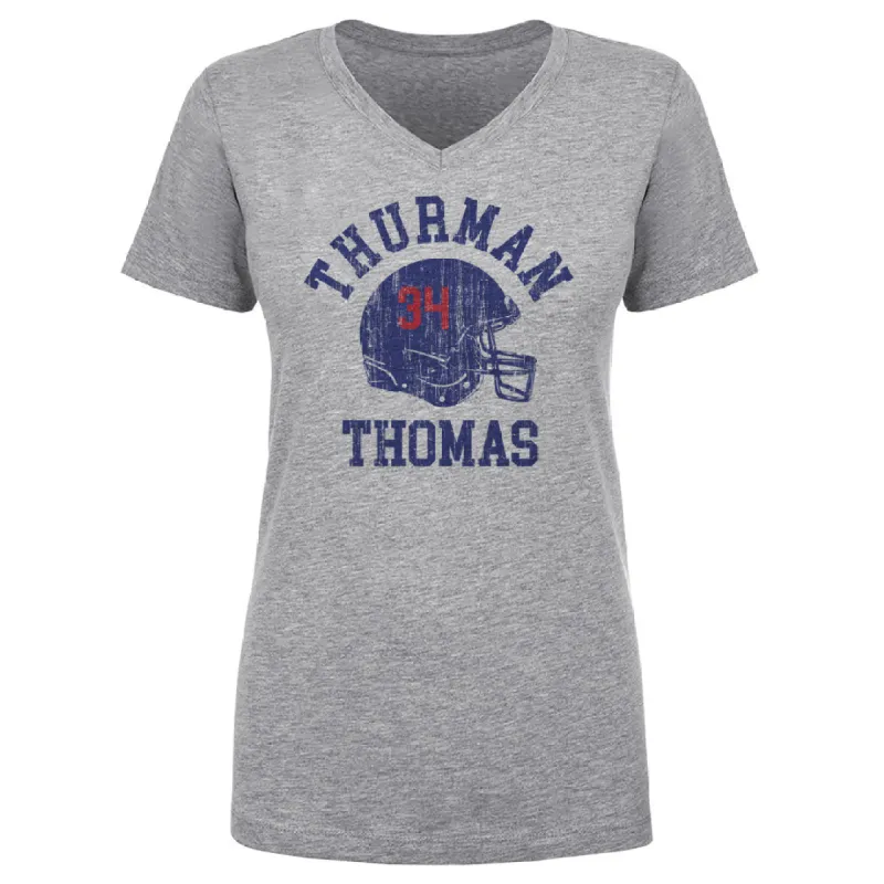Thurman Thomas Buffalo Helmet Font sold by 500 Level