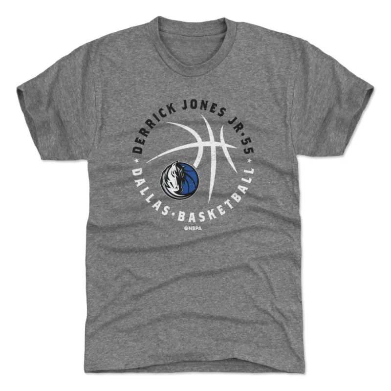 Derrick Jones Jr. Dallas Mavericks Player Ball WHT sold by 500 Level