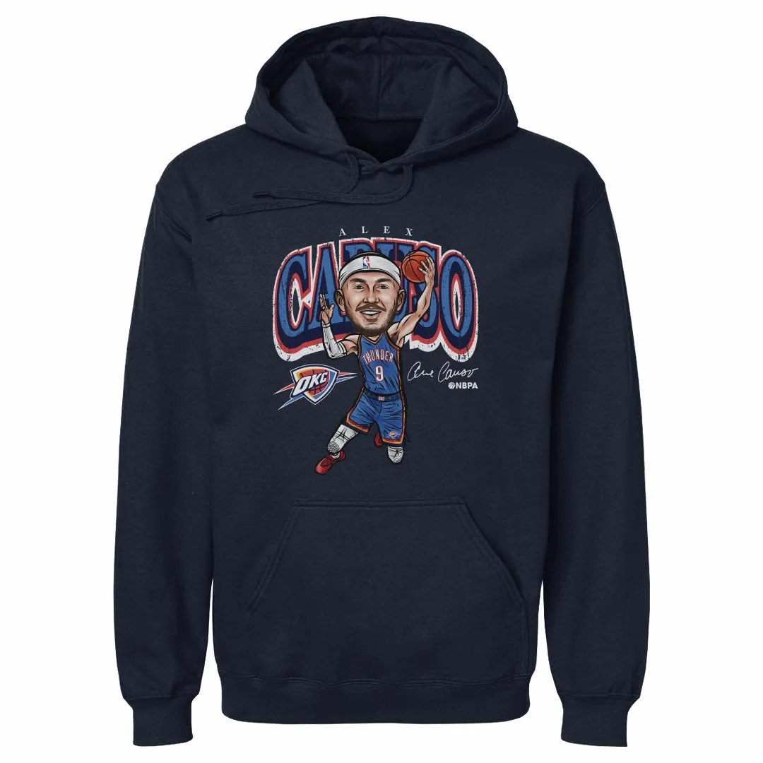 Alex Caruso Oklahoma City Thunder Cartoon WHT sold by 500 Level product image thumbnail 3