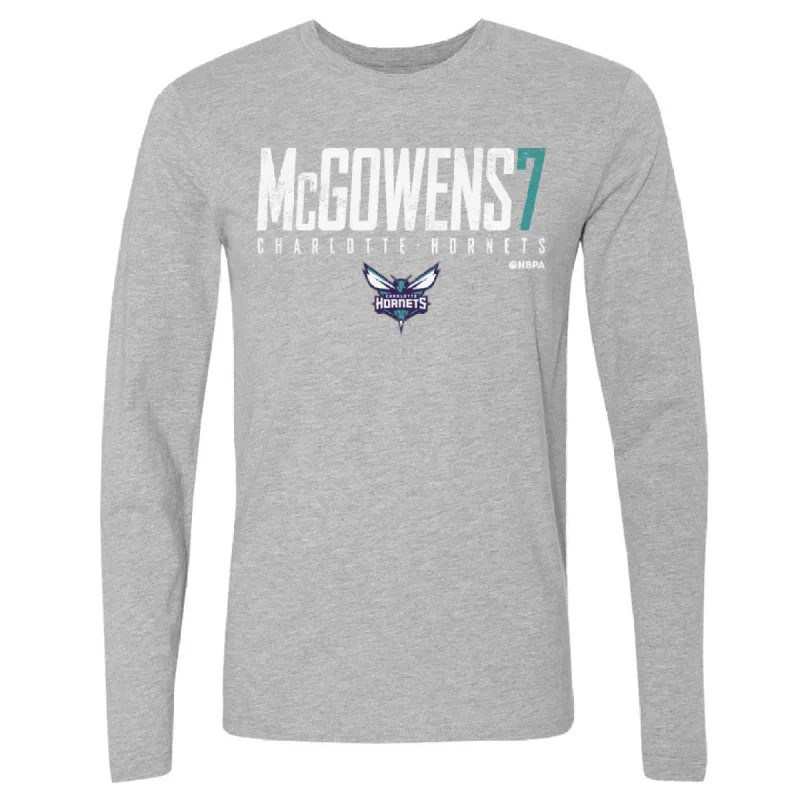 Bryce McGowens Charlotte Hornets Elite WHT sold by 500 Level