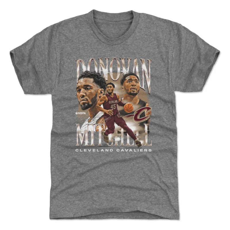 Donovan Mitchell Cleveland Cavaliers Vintage WHT made by 500 Level