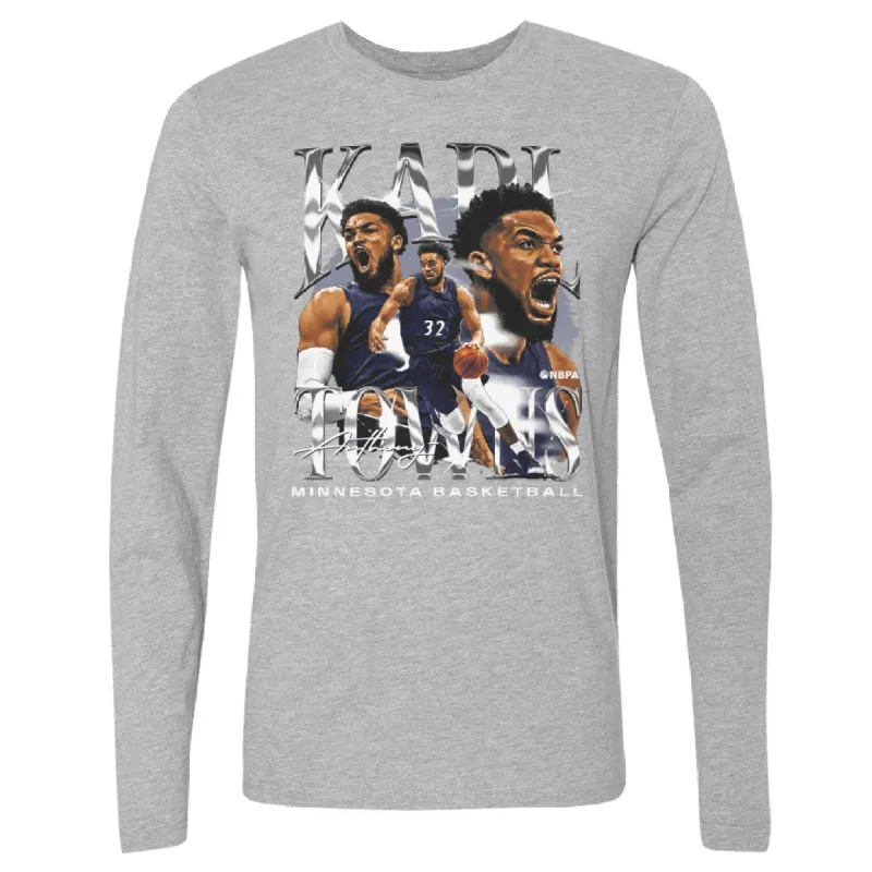 Karl-Anthony Towns Minnesota Vintage WHT sold by 500 Level
