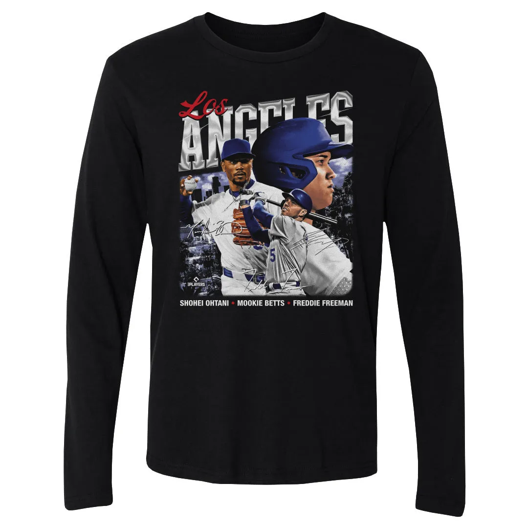 Shohei Ohtani Mookie Betts & Freddie Freeman Los Angeles D Trio WHT sold by 500 Level product image thumbnail 2