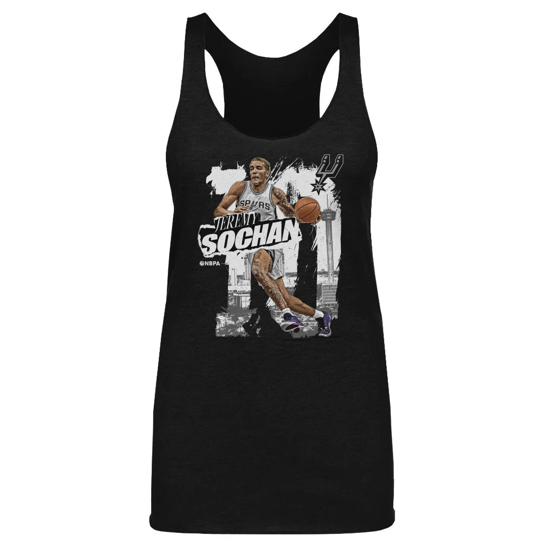 Jeremy Sochan San Antonio Spurs Rough WHT sold by 500 Level product image thumbnail 2