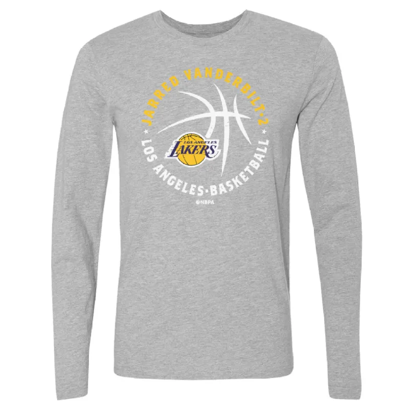 Jarred Vanderbilt Los Angeles Lakers Player Ball WHT sold by 500 Level