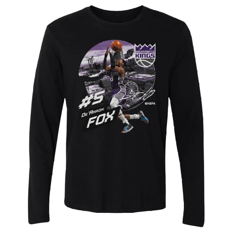 De'Aaron Fox Sacramento Kings City Emblem WHT sold by 500 Level