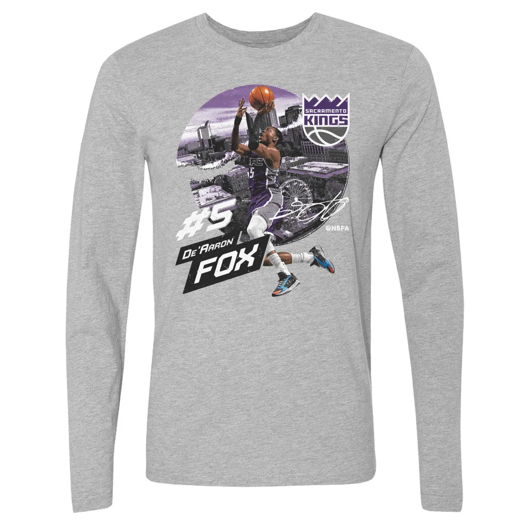 De'Aaron Fox Sacramento Kings City Emblem WHT sold by 500 Level product image thumbnail 2