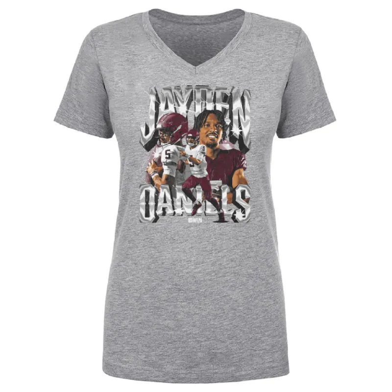 Jayden Daniels Washington Vintage WHT sold by 500 Level