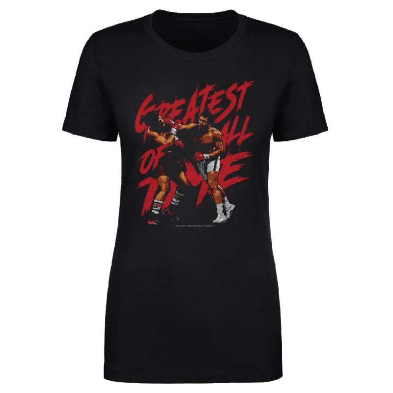 Muhammad Ali Greatest Of All Time Grunge WHT sold by 500 Level