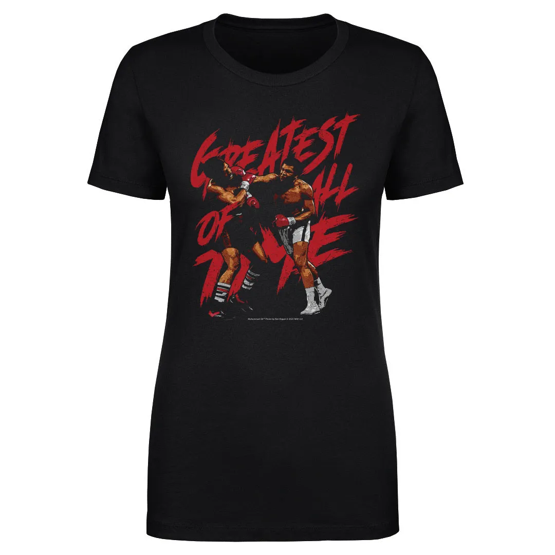 Muhammad Ali Greatest Of All Time Grunge WHT sold by 500 Level