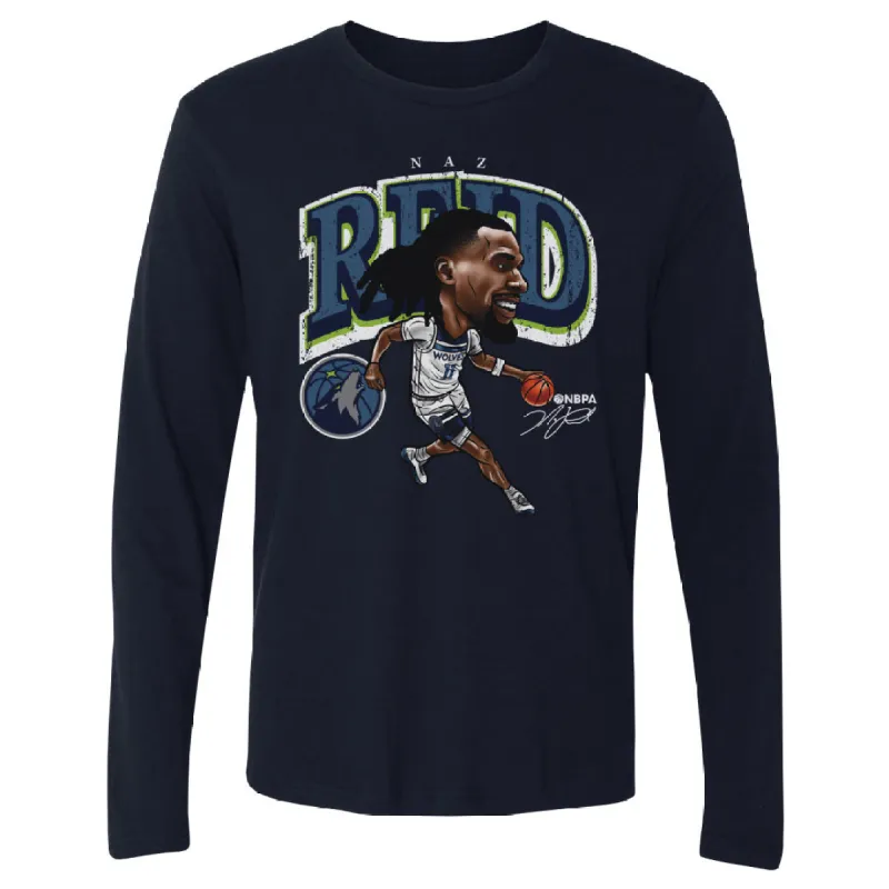 Naz Reid Minnesota Timberwolves Cartoon WHT sold by 500 Level