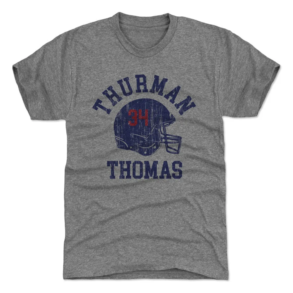 Thurman Thomas Buffalo Helmet Font sold by 500 Level product image thumbnail 2