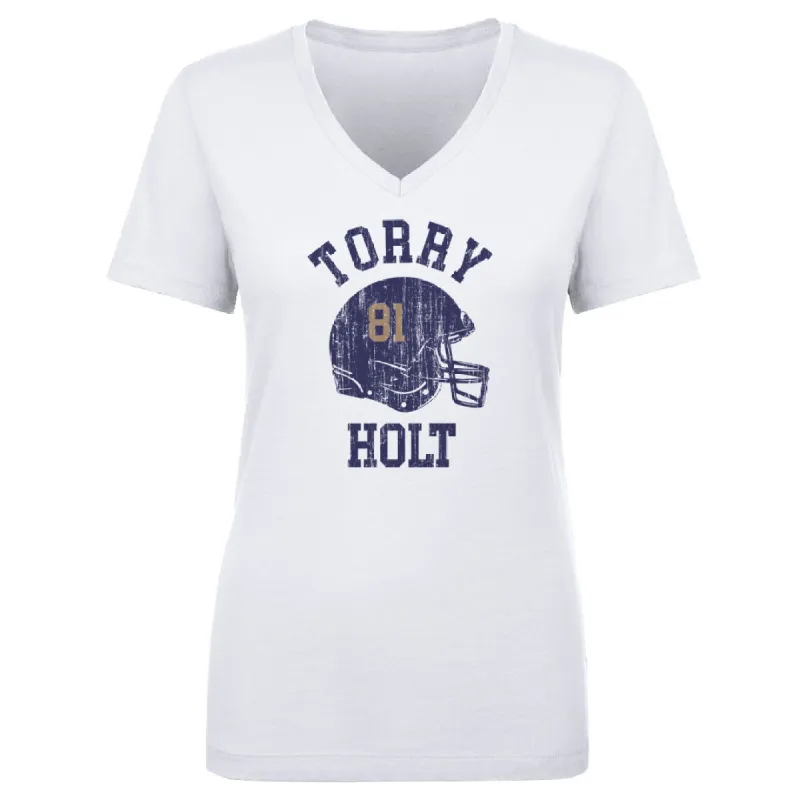 Torry Holt St. Louis Helmet Font sold by 500 Level