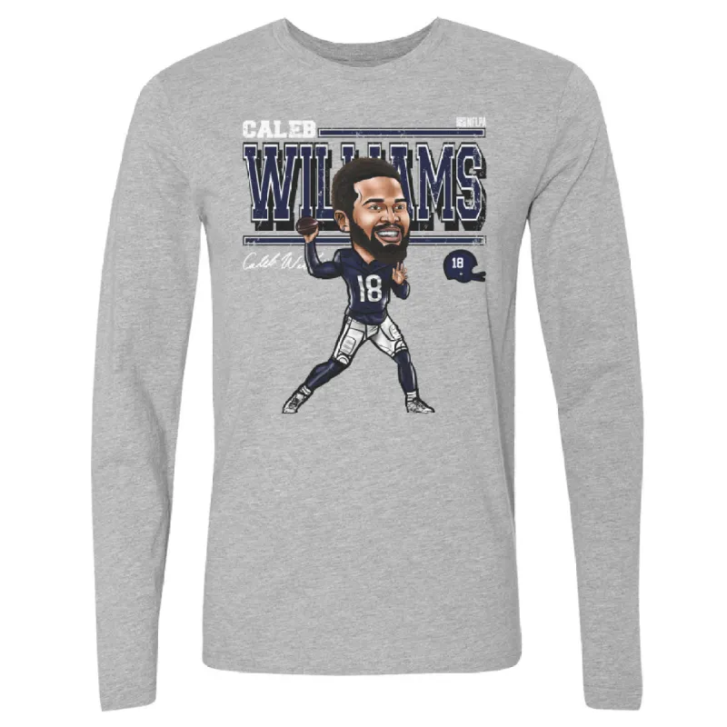 Caleb Williams Chicago Cartoon WHT sold by 500 Level