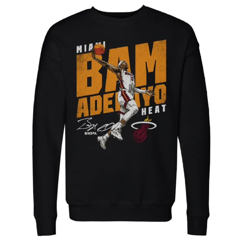 Bam Adebayo Miami Heat Slant WHT sold by 500 Level