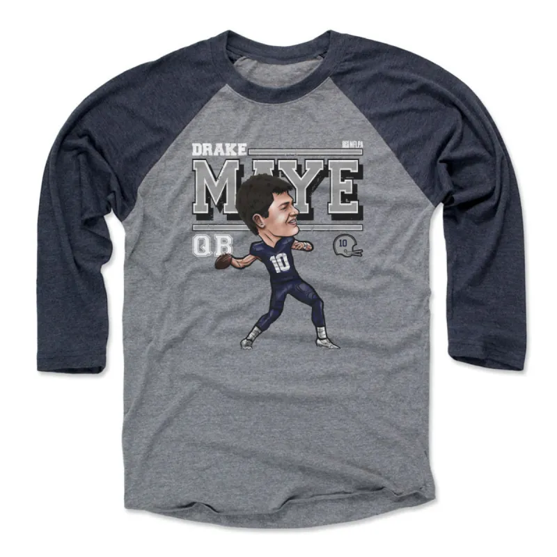 Drake Maye New England Cartoon WHT sold by 500 Level