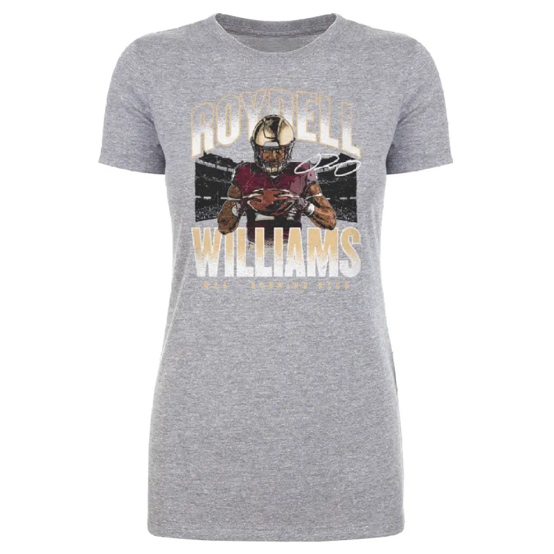 Roydell Williams College Player Name WHT sold by 500 Level