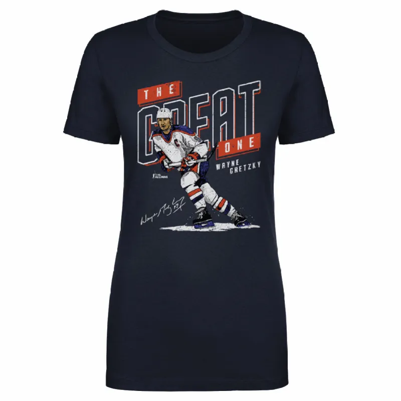 Wayne Gretzky Edmonton The Great One WHT sold by 500 Level