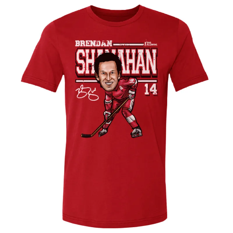 Brendan Shanahan Detroit Cartoon WHT sold by 500 Level