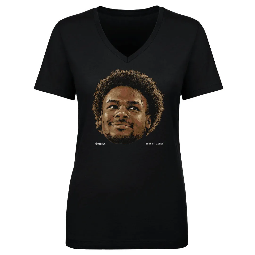 Bronny James Jr. Los Angeles L Portrait WHT sold by 500 Level product image thumbnail 3