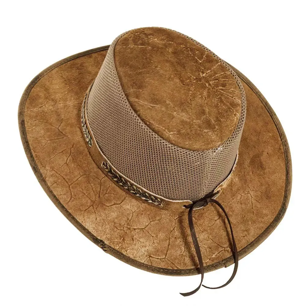 Journey | Mens Mesh Sun Hat sold by American Hat Makers product image thumbnail 4