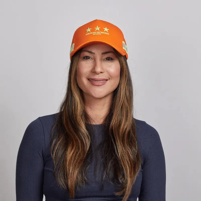 Road Crew | Womens Trucker Snapback Hat made by American Hat Makers