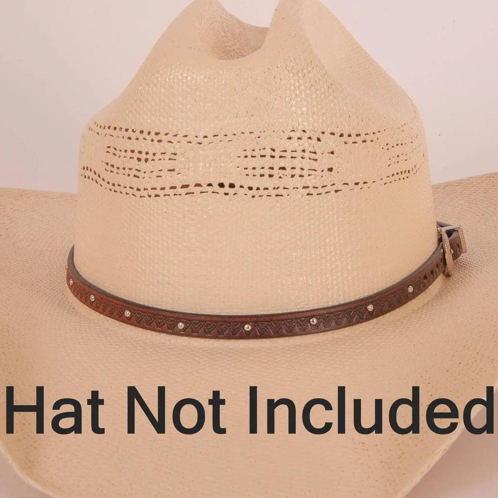 Colt | Tooled Cowboy Hat Band sold by American Hat Makers product image thumbnail 4