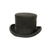 Majestic | Mens Wool Top Hat with Carriage Hat Band sold by American Hat Makers