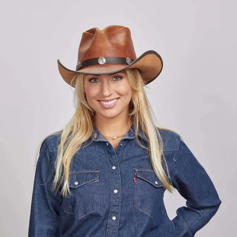 Cyclone | Womens American Leather Cowgirl Hat made by American Hat Makers
