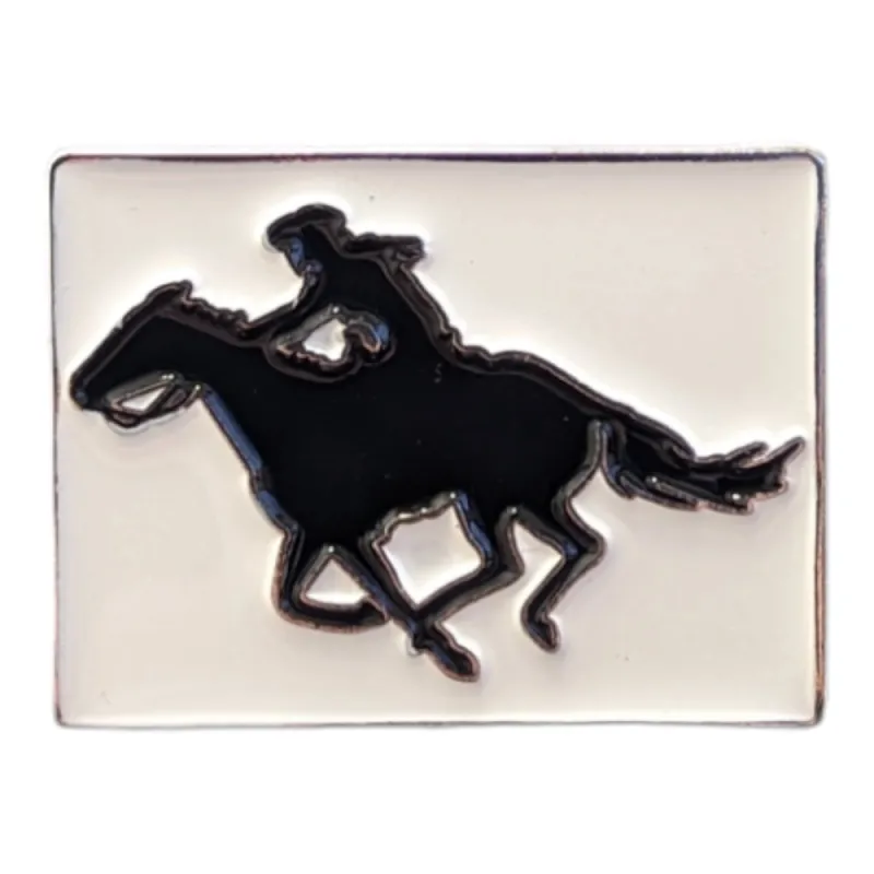 Riding Cowgirl | Magnetic Hat Pin sold by American Hat Makers