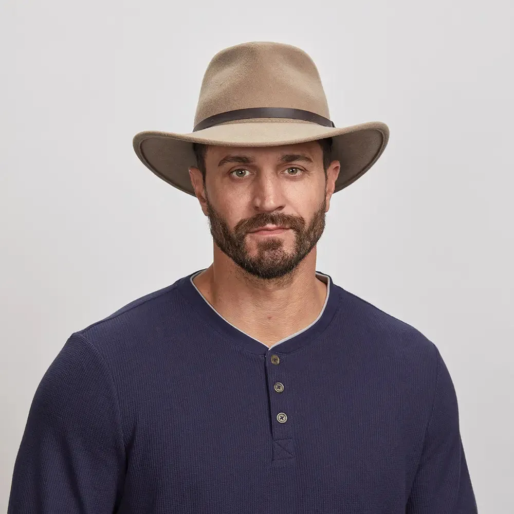 Pathfinder | Mens Wool Felt Outback Hat sold by American Hat Makers