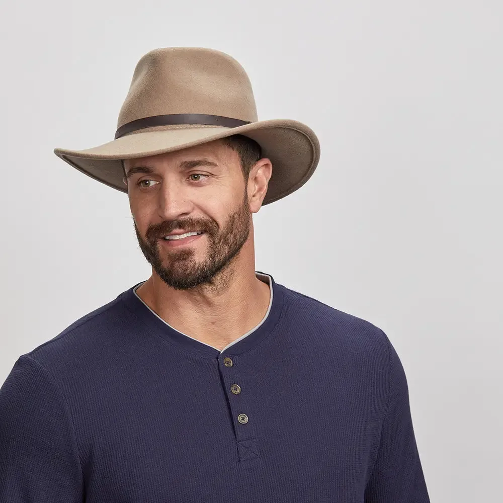 Pathfinder | Mens Wool Felt Outback Hat sold by American Hat Makers product image thumbnail 4
