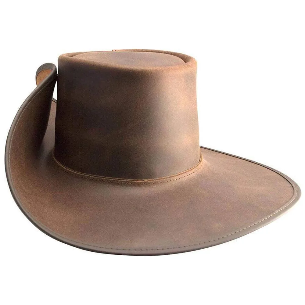 Cavalier | Womens Leather Swashbuckler Pirate Hat sold by American Hat Makers product image thumbnail 2