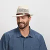 Tuscany | Mens Fedora Firm Straw Trilby Hat sold by American Hat Makers