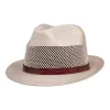 Tuscany | Mens Fedora Firm Straw Trilby Hat sold by American Hat Makers
