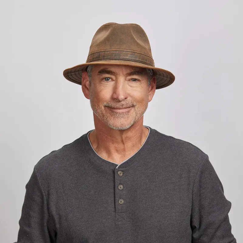 Otis | Mens Suede Fedora Hat made by American Hat Makers