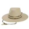Resort | Mens Wide Brim Felt Fedora Hat sold by American Hat Makers