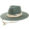 Resort | Mens Wide Brim Felt Fedora Hat sold by American Hat Makers
