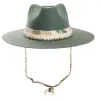 Resort | Mens Wide Brim Felt Fedora Hat sold by American Hat Makers