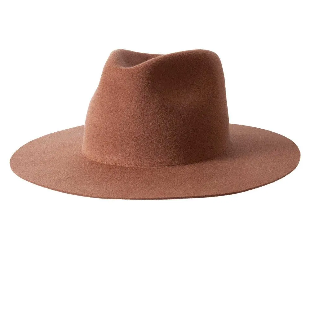 Rancher | Mens Wide Brim Felt Fedora Hat sold by American Hat Makers product image thumbnail 2